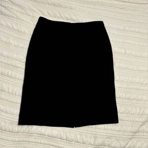 MOVING SALE- Vintage black Loft pencil skirt